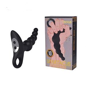 Crixus Rechargeable Vibrating Silicone Butt Plug