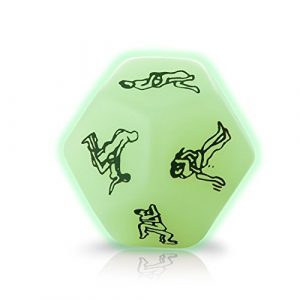 Glow In The Dark 12 Sided Dice  - Pack of 1 Dice