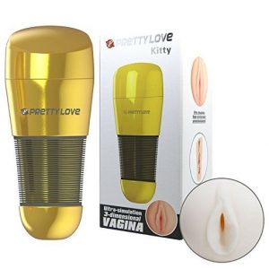 Pretty Love Kitty 3D Vaginal Cup Masturbator