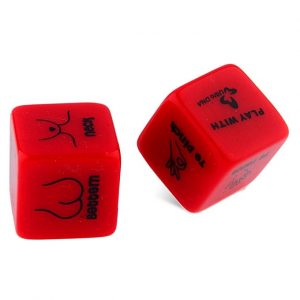 Adult Love Dice Red (1 Pair )