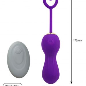 Wireless Remote-Controlled Kegel Ball – Compact, Powerful & Discreet